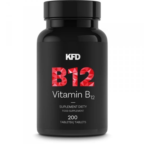KFD Vitamin B12 Metylokobalamina Vege 200 tabl.