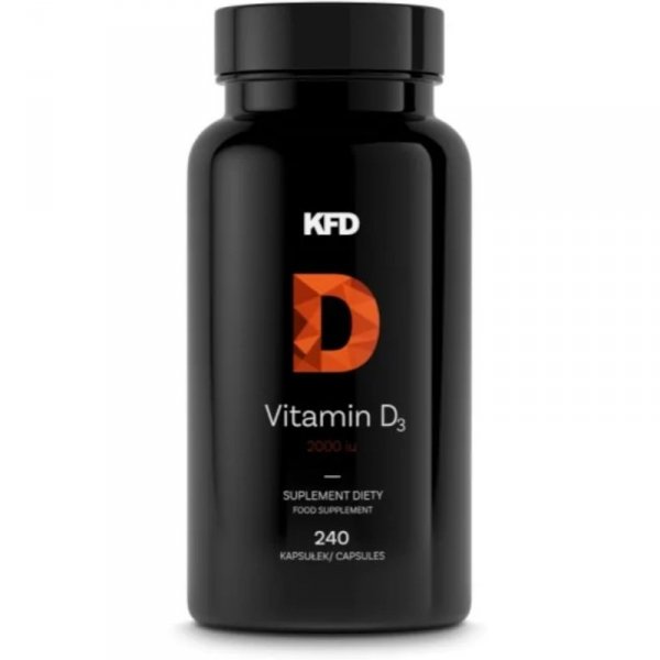 KFD Vitamin D3 2000 IU - 200 kaps