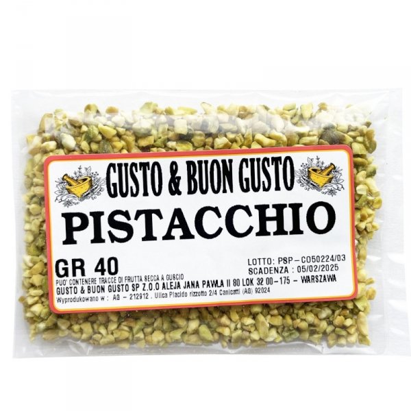 Posypka Pistacjowa 40 g Gusto &amp; Buon Gusto