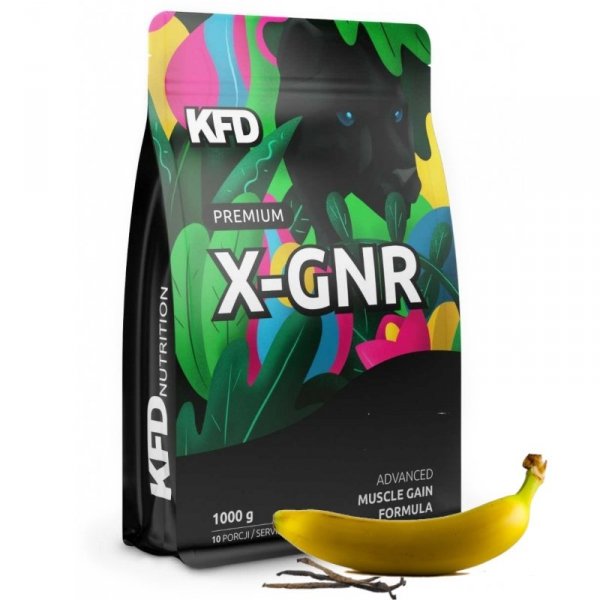 X-Gainer KFD 1000 g Waniliowo-Bananowy