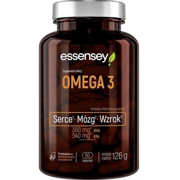 Kwasy Omega 3 Essensey 90 kaps.