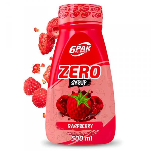 6PAK Syrup ZERO Raspberry