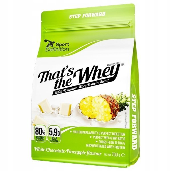 Sport Definition That's The Whey 700g Biała Czekolada-Ananas