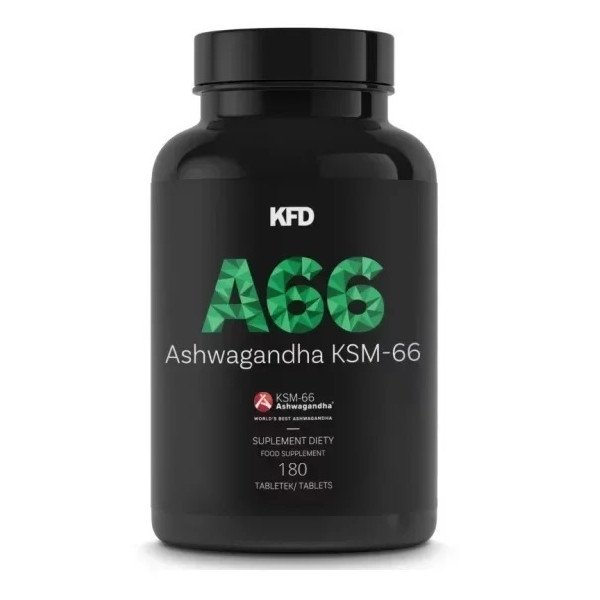 KFD Ashwagandha K66 Forte 180 tabletek