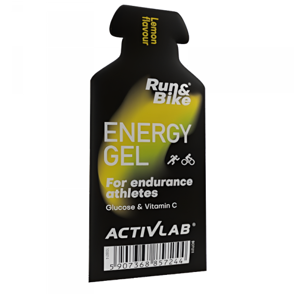 Run&amp;Bike Energy Gel Activlab 40g Lemon