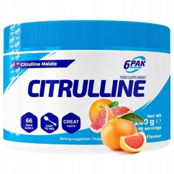 Citrulline 6PAK 200g Grapefruit