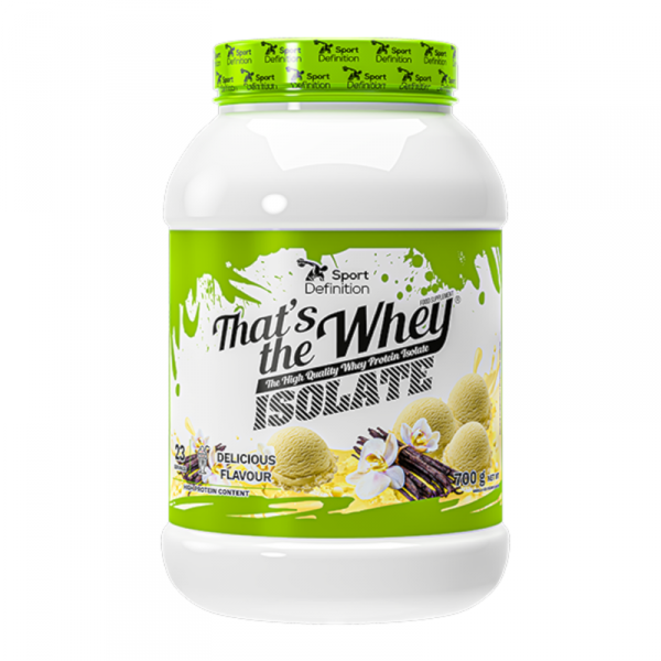 Sport Definition That's the Whey Isolate 700g Lody Waniliowe