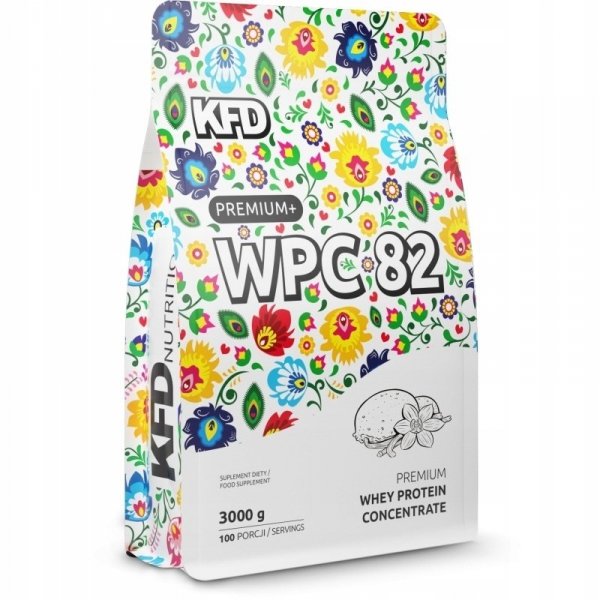 Białko KFD Premium WPC 82 3000g Lody Tradycyjne