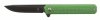 Womsi Wolf nóż składany green G10 S90V