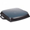 Kwadratowa Patelnia żeliwna Grillowa Z Dwoma Uchwytami 33 Cm, Czarny Staub