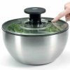 OXO-Wirówka STL do sałaty 2w1, stalowa