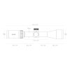 Luneta celownicza Hawke Vantage 1 3-9x40 IR Mil Dot