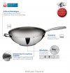 KELA-Wok stalowy 32cm Flavoria