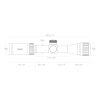 Luneta celownicza Hawke Vantage 1 2-7x32 AO Mil Dot