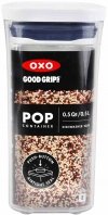 OXO-Pojemnik POP 0,5l.kwadrat MINI niski GoodGrips