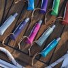Nóż Opinel Colorama 06 inox grab turkusowy z rzemieniem