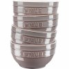 Zestaw 4 Misek Okrągłych 14 Cm, Antyczny Grafitowy Serving Staub