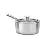 Rondel z pokrywką 3-warstwowy, stalowy - 1,5l / KitchenAid