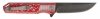 Nóż Womsi Wasp Red-White G10 S90V