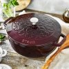 Garnek żeliwny Okrągły Lilia 3.5l Grenadynowy Special Cocotte Staub