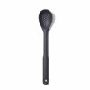 OXO-Łyżka cedzakowa silikonowa czarna, Good Grips