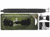 Bransoletka BCB paracord czarna