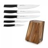 Fissman Morikawa zestaw 5 noży kuchennych w bloku