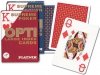 Karty Piatnik Opti Poker - Talia 55 Kart z Powiększonymi Indeksami