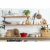 Zestaw 2 Naczyń + Pokrywka 24 Cm Czerwony Staub