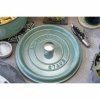 Garnek żeliwny Okrągły 6.7l Miętowy La Cocotte Staub