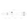 Luneta celownicza Hawke Vantage 1 6-24x50 AO IR Mil Dot