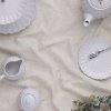 PK-Zestaw cukiernica + mlecznik biały Luxe