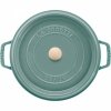 Garnek żeliwny Okrągły 5.2 Ltr, Eukaliptusowy La Cocotte Staub