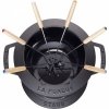 Zestaw Do Fondue 20 Cm, Czarny Staub
