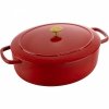 Garnek żeliwny Owalny 6.5l Czerwony Bellamonte Ballarini