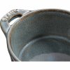 4x Mini Cocotte Okrągły 10 Cm, Antyczny Turkusowy Gift Giving Staub