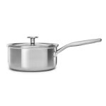 Rondel z pokrywką 3-warstwowy, stalowy - 1,5l / KitchenAid