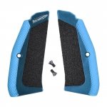 Długie okładziny Toni System do pistoletów CZ niebieskie