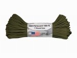 Paracord Mil-spec 550-7 4mm 30,48m Oliwkowy