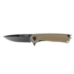 Nóż składany ANV Knives Z100 ANVZ100-024 oliwkowy