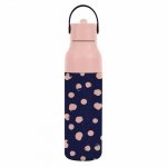 Lund London Butelka 500ml. indygo w różowe plamki, Sport