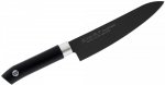 Satake Swordsmith Black nóż Szefa Kuchni 18cm