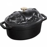 Garnek żeliwny Owalny świnia 1l Czarny Special Cocotte Staub
