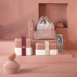 MB-Lunchbox Bento Square FR Pink Moka