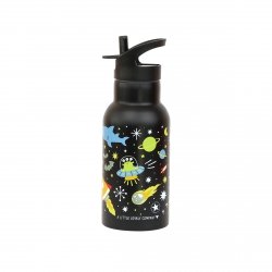 Butelka ze słomką dla dzieci termiczna GALAXY 0,35 L