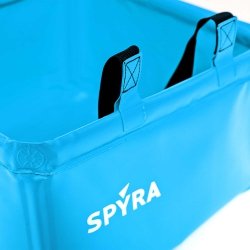 Składane wiadro na wodę SpyraBase niebieski