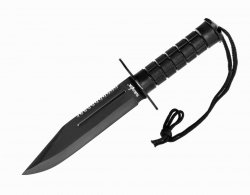 Nóż Master Cutlery Survivor 12&quot; Black (HK-786BK)