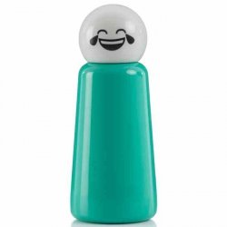 Lund London Butelka 300ml, turkus/biała Uśmiech, Mini
