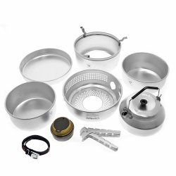 Kuchenka turystyczna Trangia zestaw naczyń Stove 25-2 UL