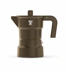 PEZZETTI SOLIDEXPRESS Emaliowana Kawiarka (3 Filiżanki) - Brązowy Solidexpress
